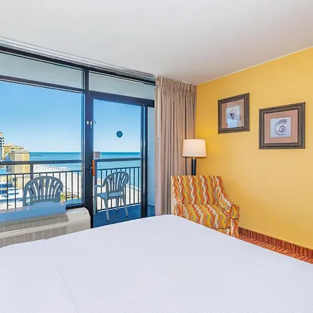 Ocean View Queen Suite Landmark Resort 1125 Myrtle Beach Esterno foto